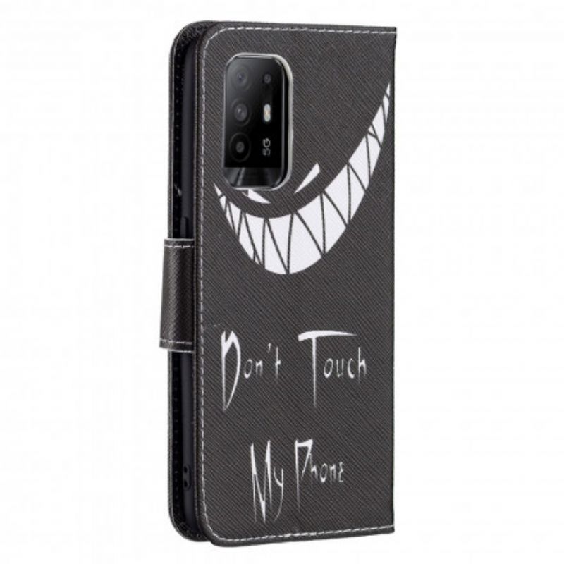 Kožené Puzdro Oppo A94 5G Diabolský Telefón