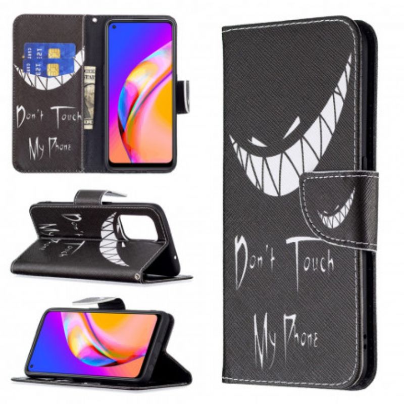 Kožené Puzdro Oppo A94 5G Diabolský Telefón