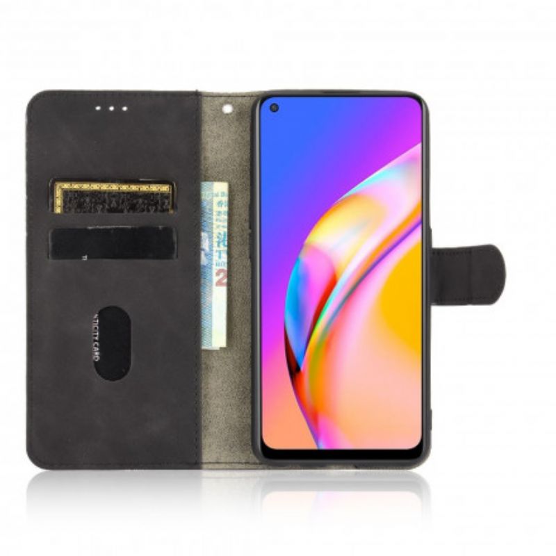 Kožené Puzdro Oppo A94 5G Dotyk Pokožky
