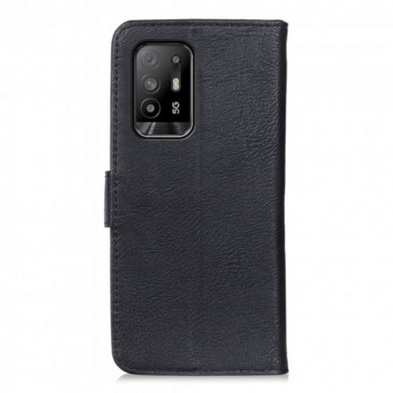 Kožené Puzdro Oppo A94 5G Imitácia Kože Khazneh