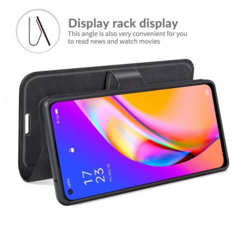 Kožené Puzdro Oppo A94 5G Slim Extreme Leather Effect