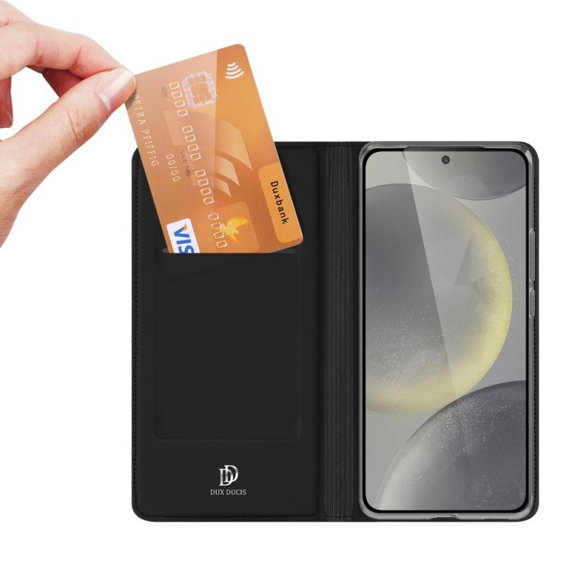 Kožené Puzdro Na Samsung Galaxy S24 Fe Skin Pro Series Dux Ducis