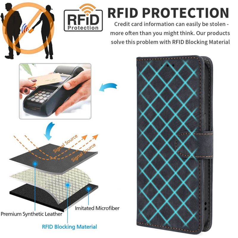 Puzdro Samsung Galaxy S24 Fe Peňaženka S Rfid Blokovaním Semišového Efektu