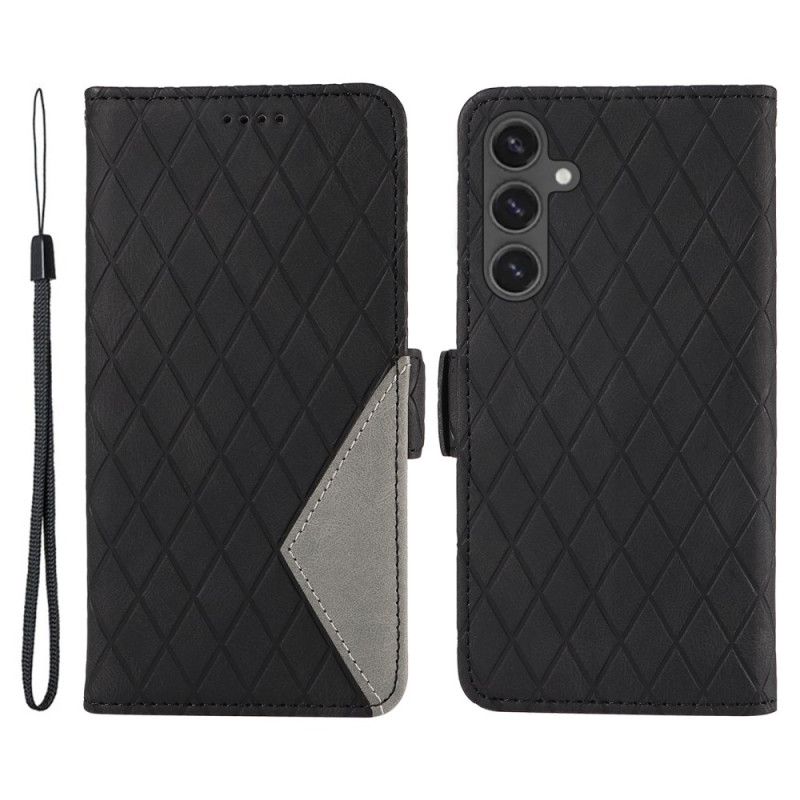 Puzdro Samsung Galaxy S24 Fe Strappy Diamonds