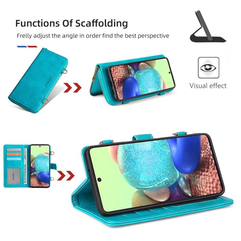 Kožené Puzdro Samsung Galaxy A71 5G Megshi Odnímateľné