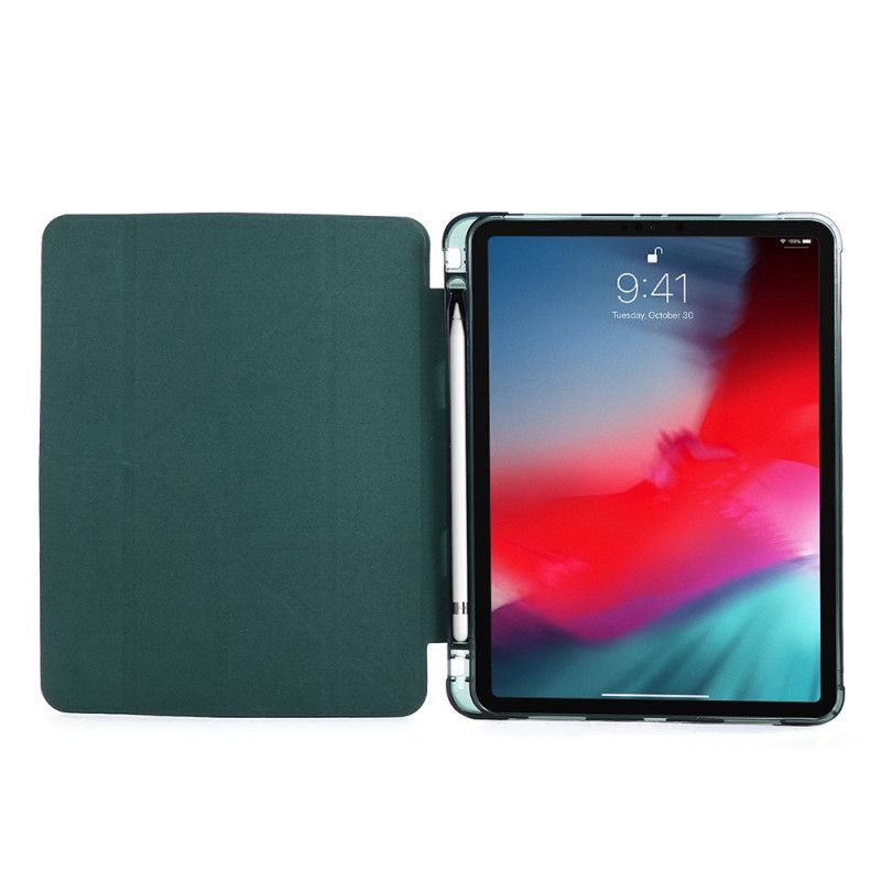 Kryt iPad Pro 12.9" (2022) Skladací Kryt S Koženým Efektom