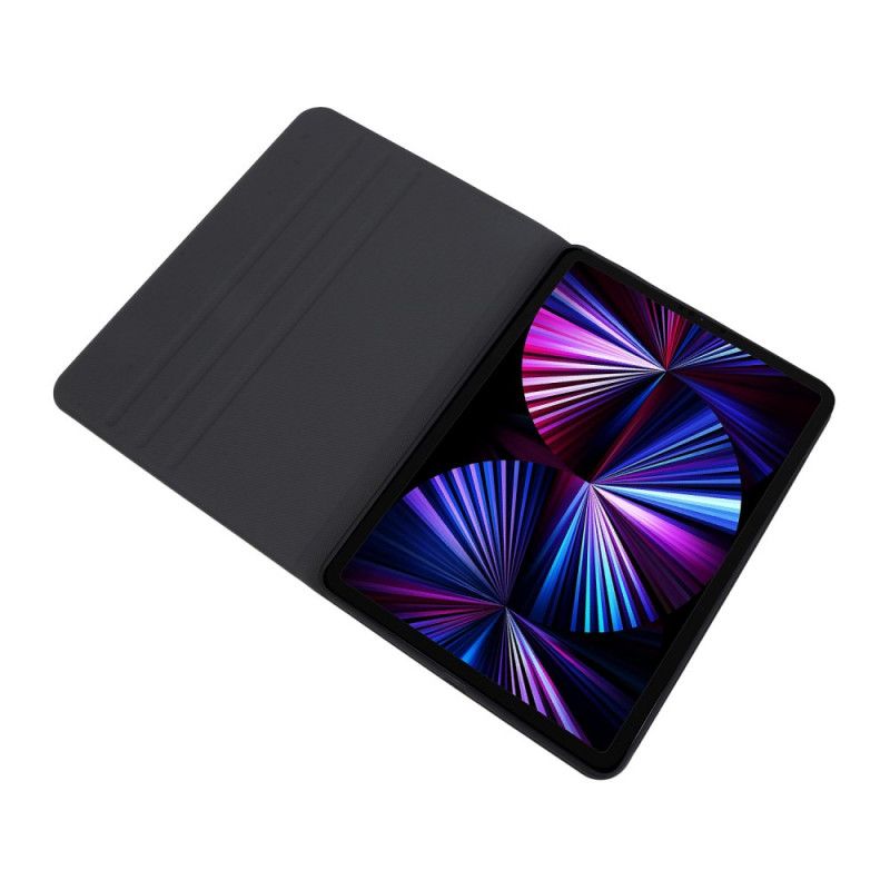 Peňaženkové Kožené Puzdro iPad Pro 12.9" (2022) Prémiová Tkanina