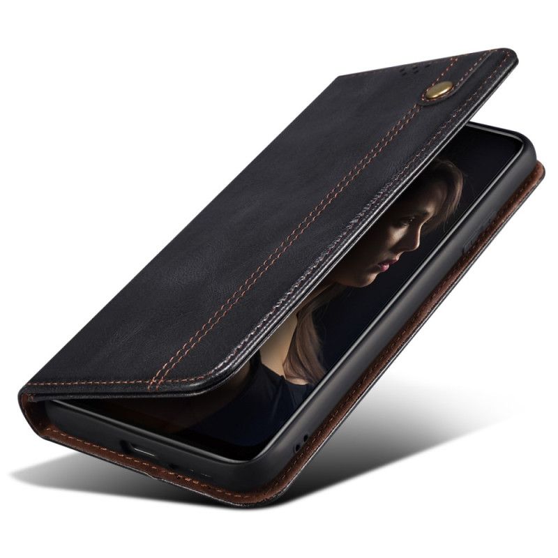 Flipové Puzdro Vivo X90 Pro Kožené Puzdro Vosk