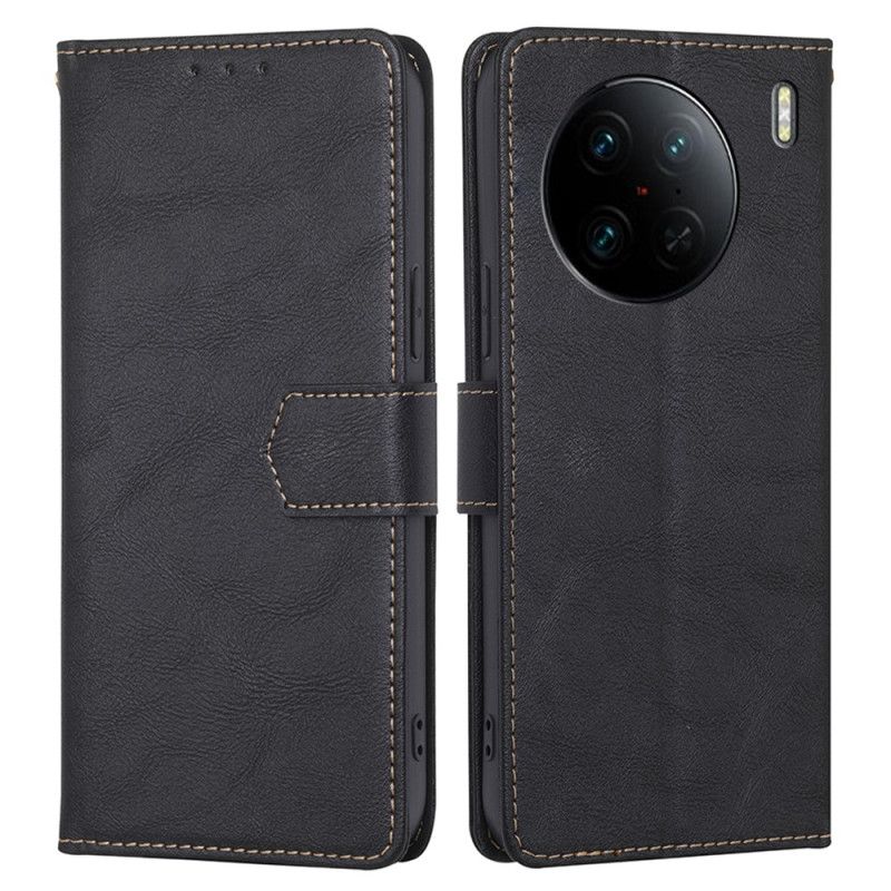 Kožené Puzdro Vivo X90 Pro Klasické Rfid