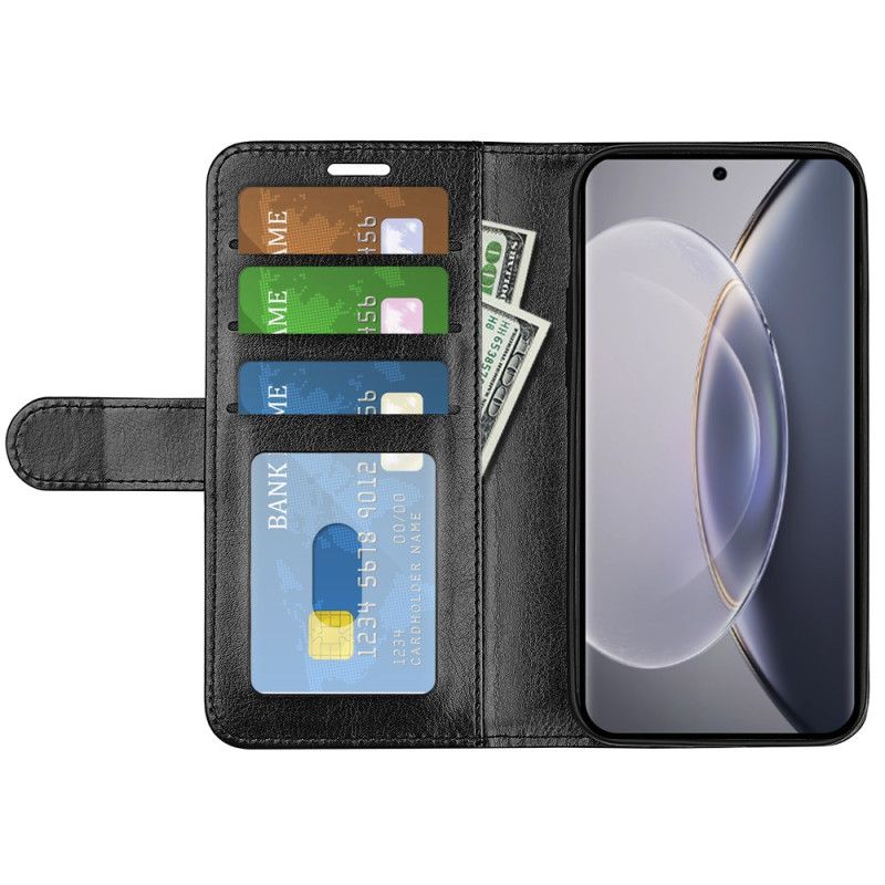 Peňaženkový Kryt Vivo X90 Pro Vintage Umelá Koža