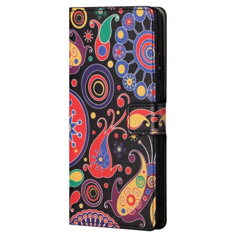 Kožené Puzdro Samsung Galaxy S23 Plus 5G Paisley