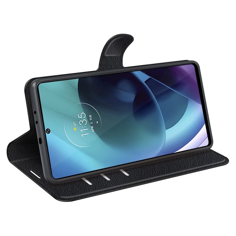 Kožené Puzdro Moto G71 5G Klasické