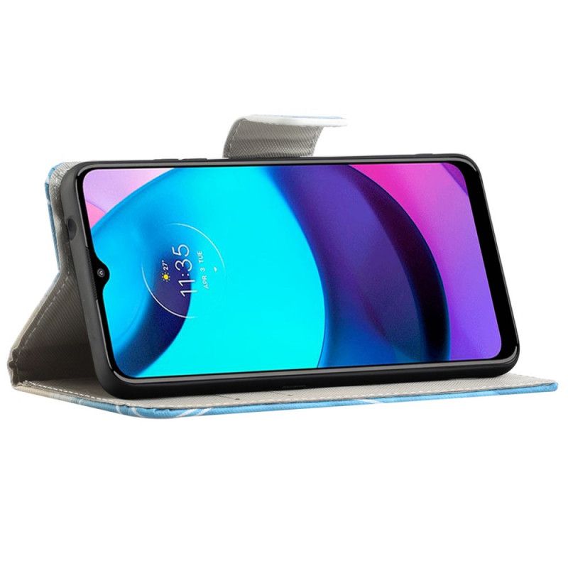 Kožené Puzdro Moto G71 5G Londýnsky Život