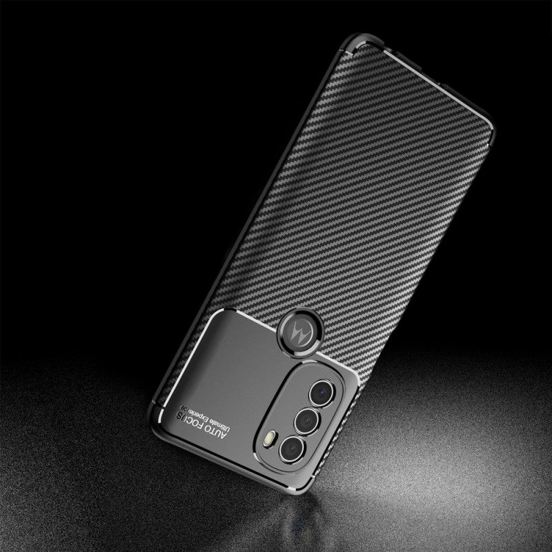 Kryt Moto G71 5G Hadica Z Uhlíkových Vlákien