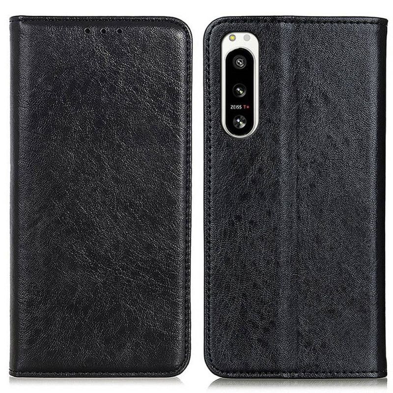 Flipové Puzdro Sony Xperia 5 IV Kožené Puzdro Klasické