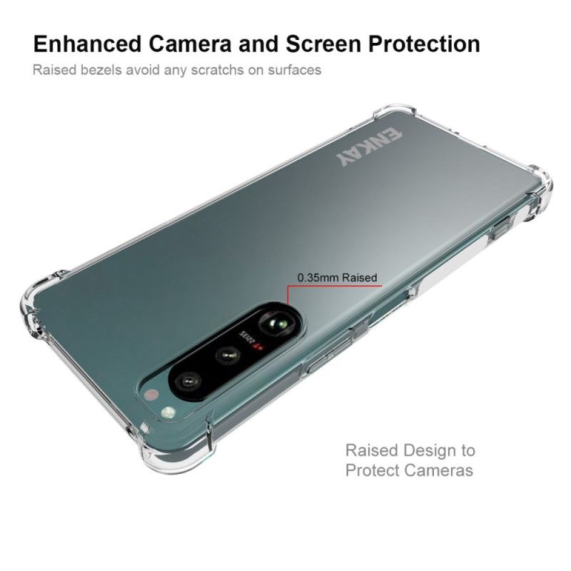Kryt Sony Xperia 5 IV Transparentný Enkay
