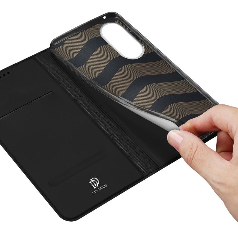 Flipové Puzdro Honor 90 Kožené Puzdro Skin Pro Dux Ducis