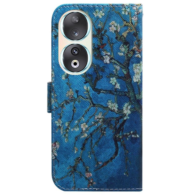 Kožené Puzdro Honor 90 Kvitnúce Konáre