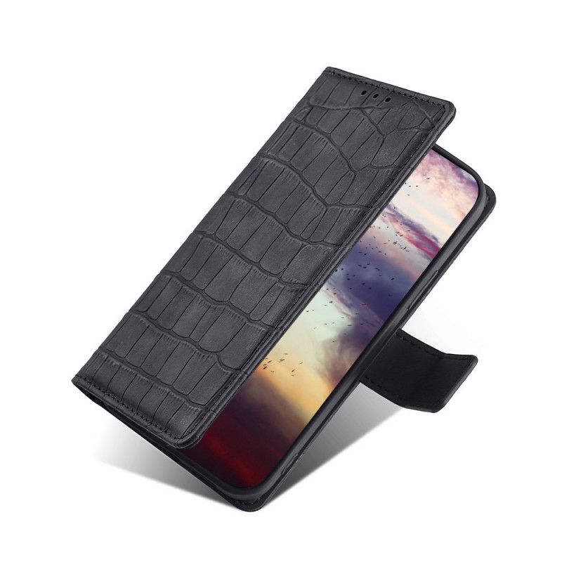 Kožené Puzdro Honor 50 Pro Pro Skin-touch Crocodile