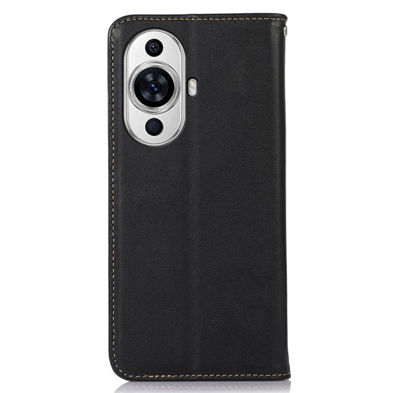 Kožené Puzdro Na Huawei Nova 12s Originálna Koža Blokovanie Rfid Khazneh