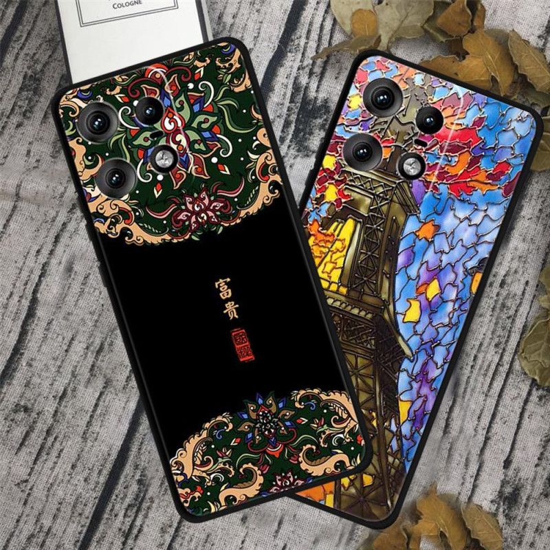 Kryt Motorola Edge 50 Pro Kvety A Ryby