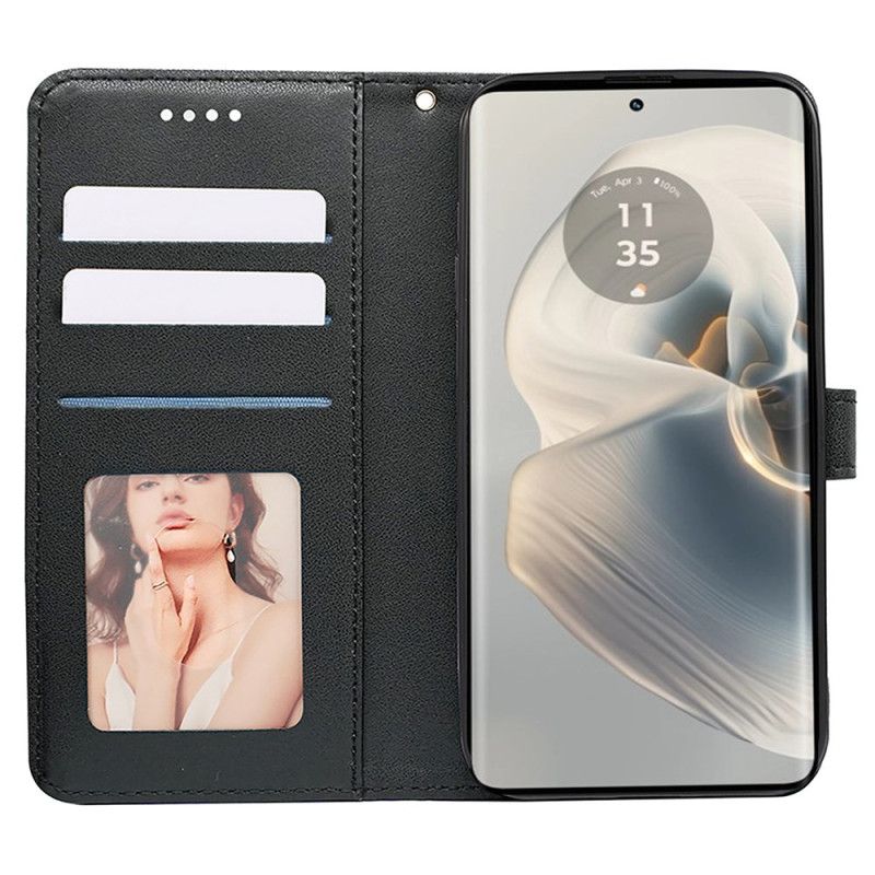 Puzdro Motorola Edge 50 Pro Kocky Vlys