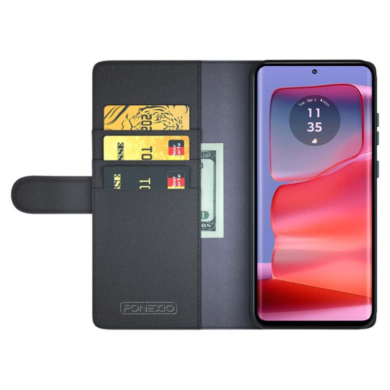 Puzdro Motorola Edge 50 Pro Koža