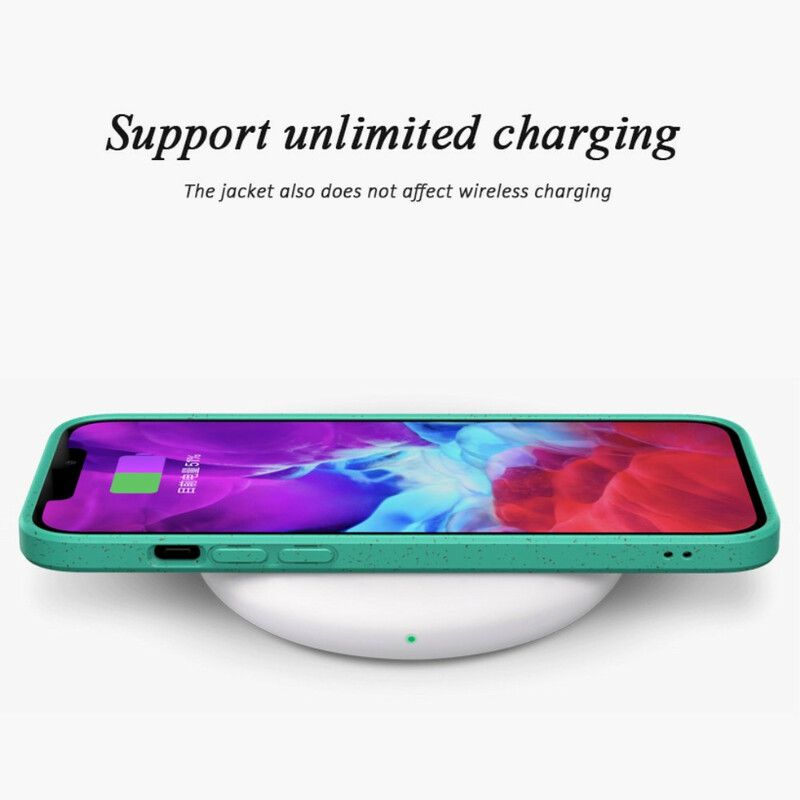 Kryt iPhone 13 Mini Dizajn Pšeničnej Slamy
