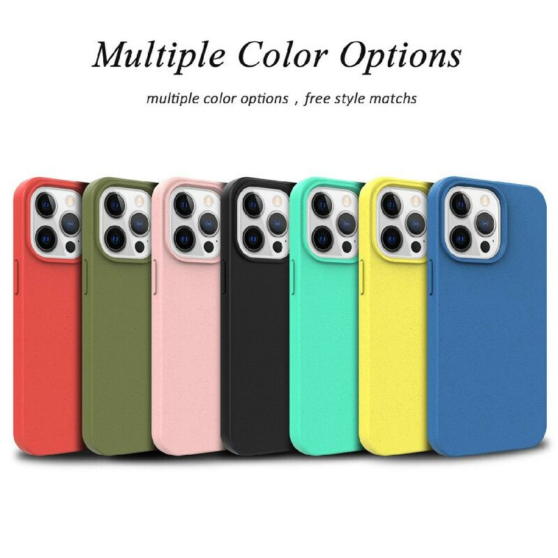 Kryt iPhone 13 Mini Dizajn Pšeničnej Slamy