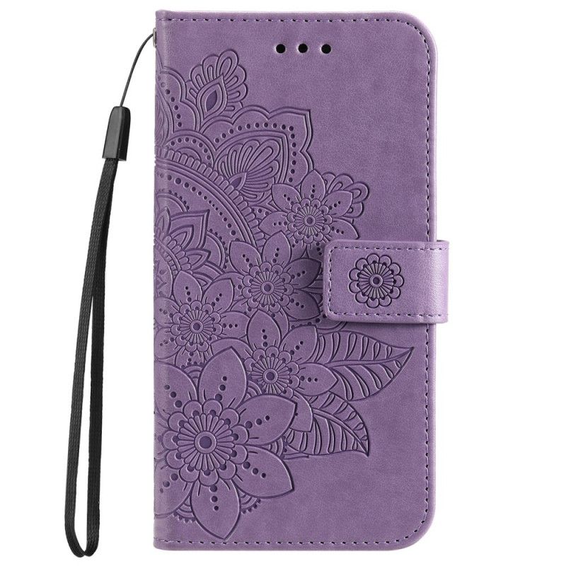 Kožené Puzdro Samsung Galaxy A33 5G Kvetinová Mandala