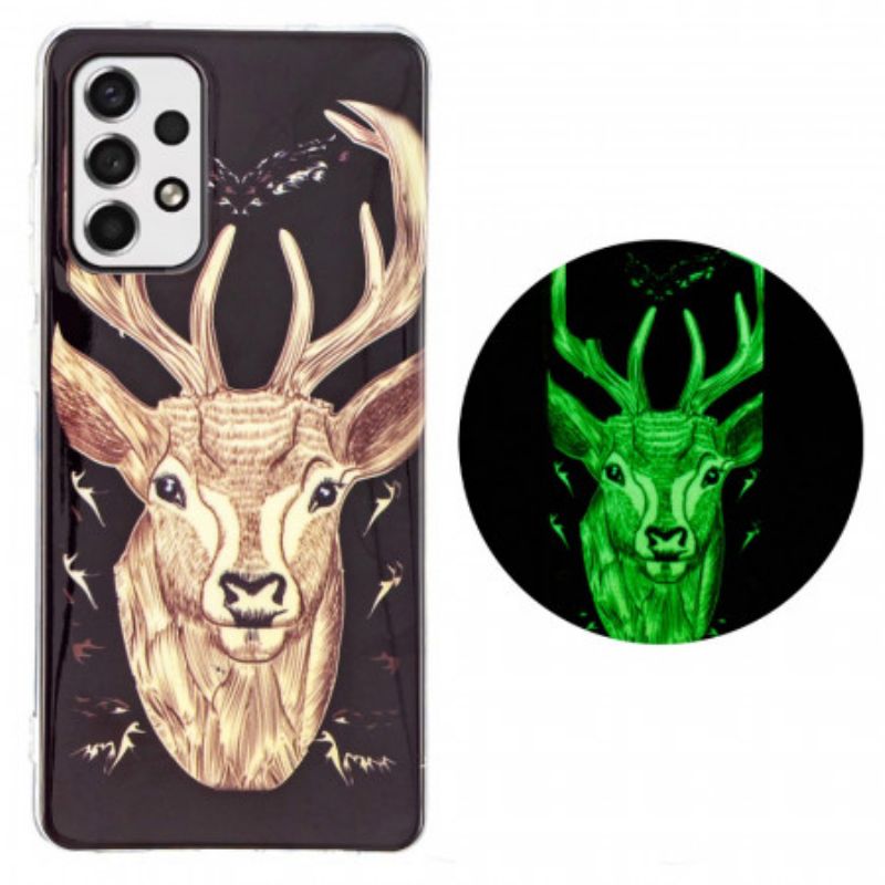 Kryt Samsung Galaxy A33 5G Fluorescenčný Majestátny Jeleň