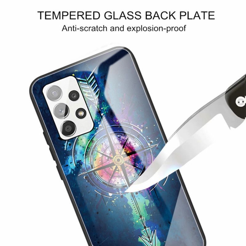 Kryt Samsung Galaxy A33 5G Šípka Z Tvrdeného Skla