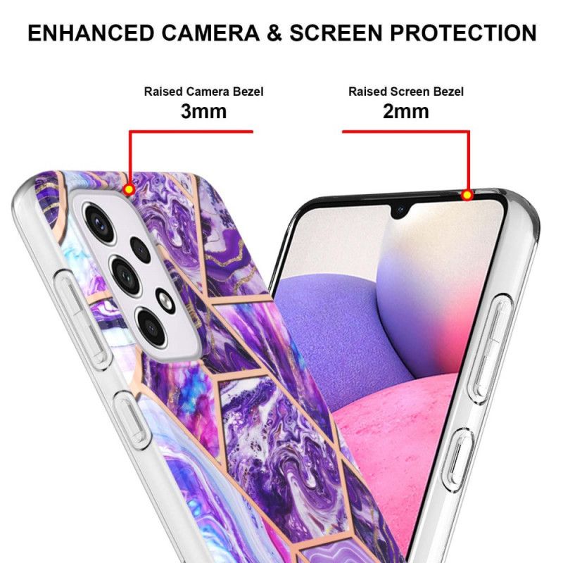 Kryt Samsung Galaxy A33 5G Ultra Dizajnový Mramor