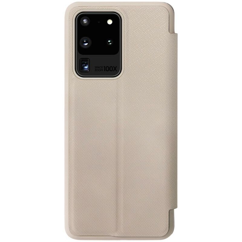 Flipové Puzdro Samsung Galaxy S20 Ultra Kožené Puzdro Séria Minge Nillkin