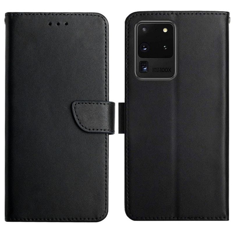 Flipové Puzdro Samsung Galaxy S20 Ultra Pravá Koža Nappa