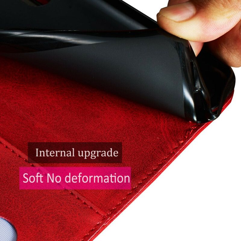 Kožené Puzdro Samsung Galaxy S20 Ultra Vintage Peňaženka Na Mince