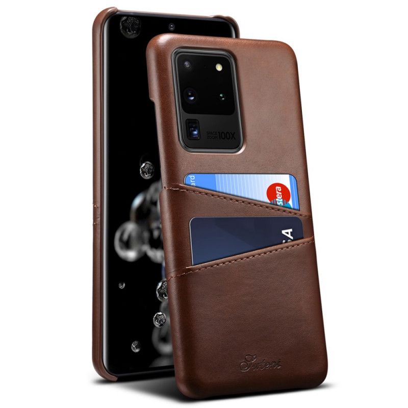 Kryt Samsung Galaxy S20 Ultra Držiak Karty Suteni