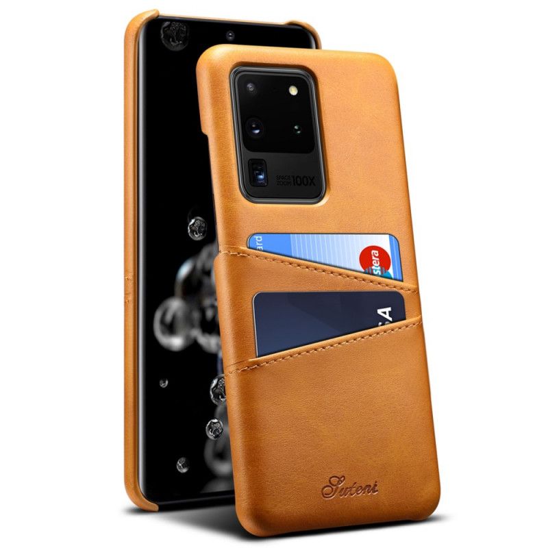 Kryt Samsung Galaxy S20 Ultra Držiak Karty Suteni