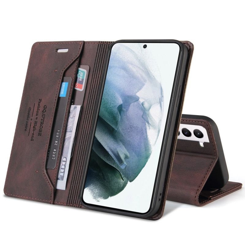 Kožené Puzdro Samsung Galaxy S22 5G Umelá Koža Gq.utrobe