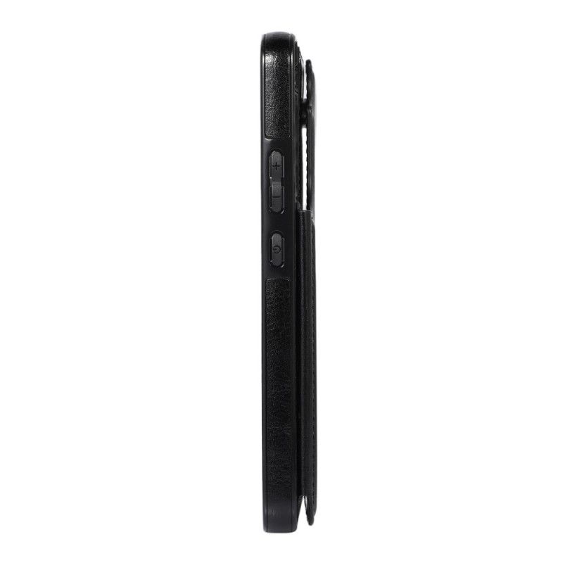 Kryt Samsung Galaxy S22 5G Dizajnový Kožený Stojan Na Karty