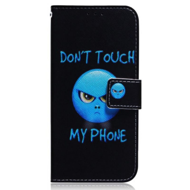 Kožené Puzdro Oppo Reno 8 Lite Emoji Telefón