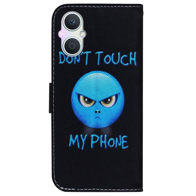 Kožené Puzdro Oppo Reno 8 Lite Emoji Telefón