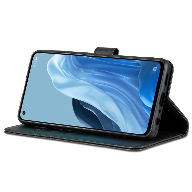 Kožené Puzdro Oppo Reno 8 Lite Kožený Štýl Azns