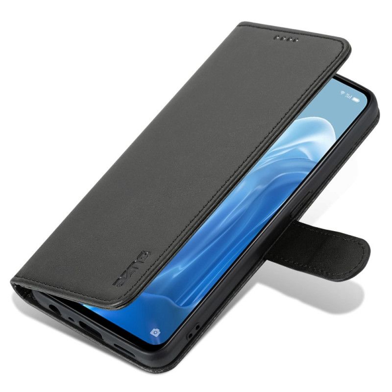 Kožené Puzdro Oppo Reno 8 Lite Kožený Štýl Azns