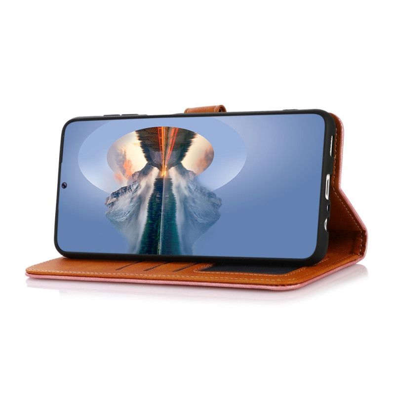 Kožené Puzdro Oppo Reno 8 Lite S Popruhom Khazneh