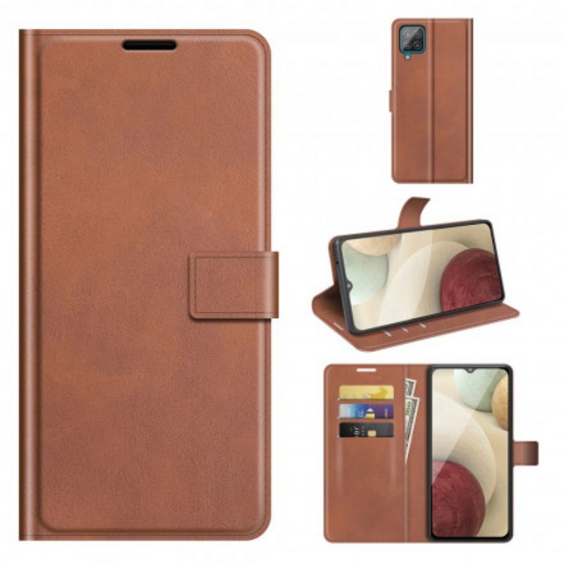 Peňaženkový Kryt Samsung Galaxy A22 Faux Leather Slim
