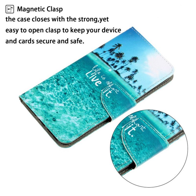 Kožené Puzdro Samsung Galaxy A71 Live It At Lanyard