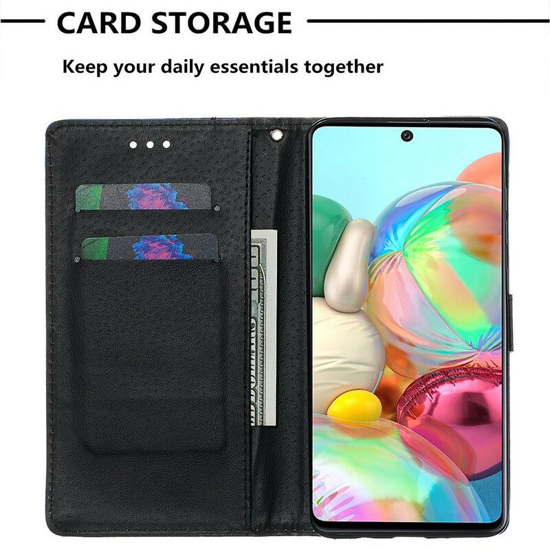 Kožené Puzdro Samsung Galaxy A71 Nočný Tiger