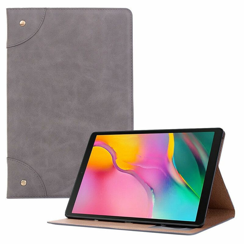 Flipové Puzdro Samsung Galaxy Tab A7 Lite Vintage Nity Z Umelej Kože