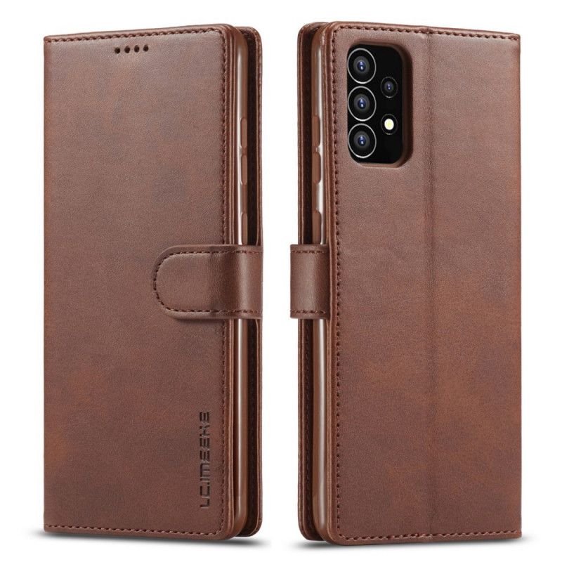 Kožené Puzdro Samsung Galaxy A53 5G Kožený Efekt Lc.imeeke